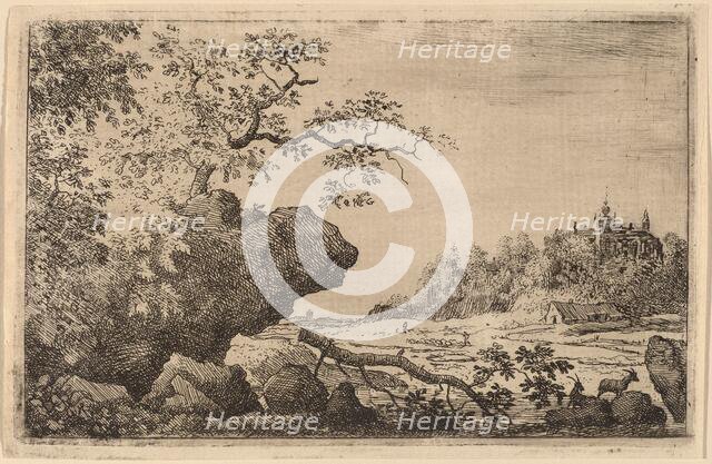 Branch in the Water, probably c. 1645/1656. Creator: Allart van Everdingen.