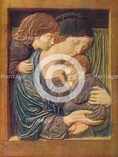 'Mother and Children', c1900. Artist: Robert Anning Bell.
