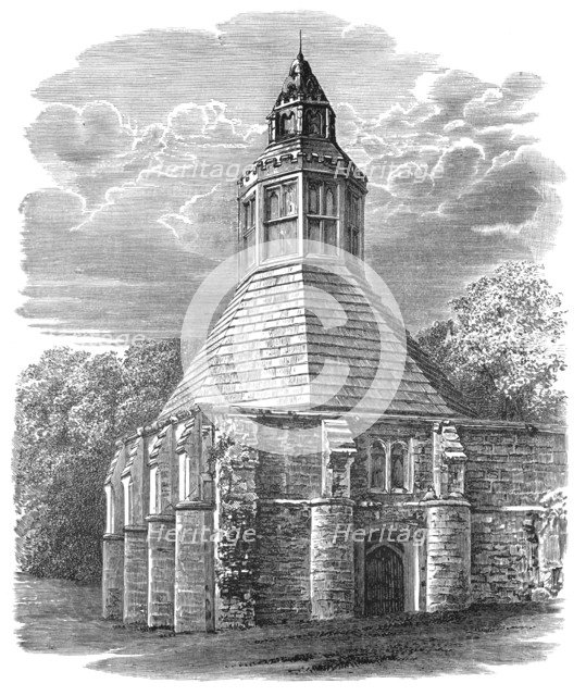 'Abbot's Kitchen', Glastonbury Abbey, c1880, (1897). Artist: Alexander Francis Lydon.