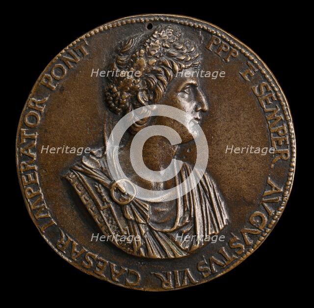 Constantine the Great [obverse], c. 1468. Creator: Cristoforo di Geremia.