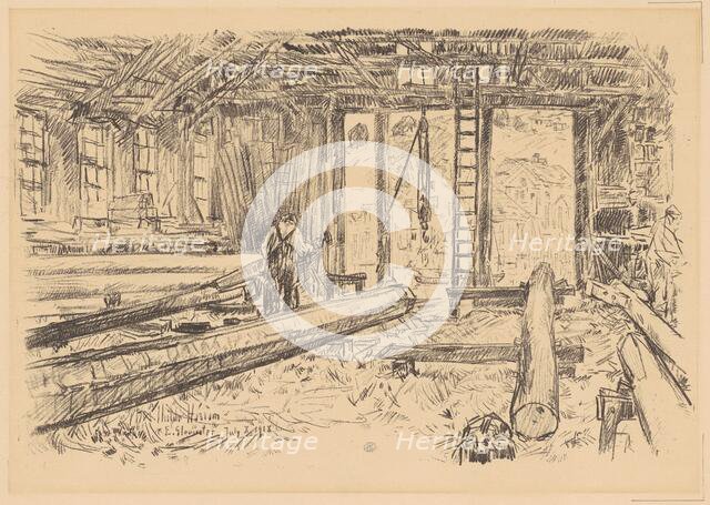 The Spar Shop, Gloucester, 1918. Creator: Frederick Childe Hassam.