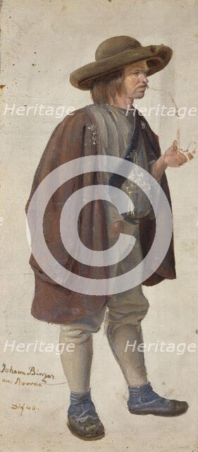 German Farmer, 1840. Creator: Adolph Tidemand.