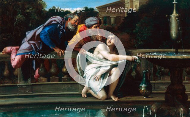 Susanna and the Elders, 1672. Creator: Carracci, Annibale (1560-1609).