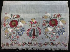 Panel (Towel?), Greece, 19th century. Creator: Unknown.