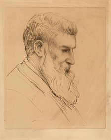 Portrait de Craibe Angus, 1879. Creator: Alphonse Legros.