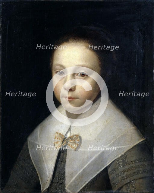 Portrait of a young girl, c. 1640. Creator: Palamedesz, Anthonie (1601-1673).