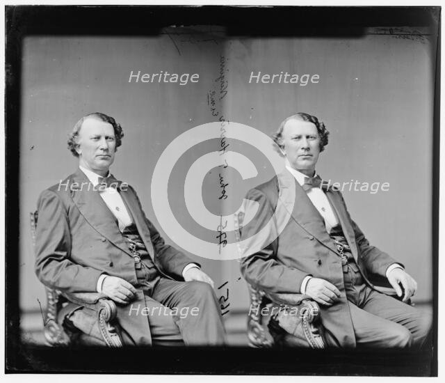 John Thomas Harris of Virginia, 1865-1880. Creator: Unknown.