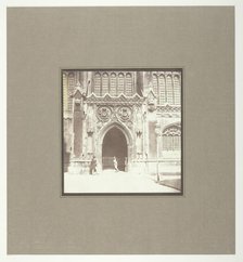 King's College Chapel, Cambridge, South Entrance, c. 1845. Creator: William Henry Fox Talbot.