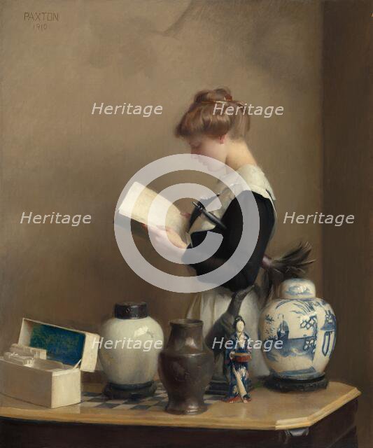 The House Maid, 1910. Creator: William McGregor Paxton.