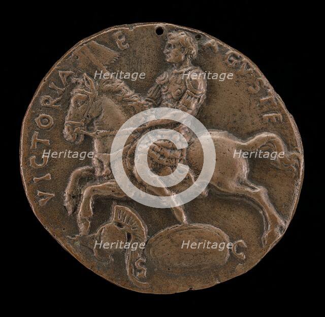 Man Riding [reverse], fourth quarter 15th century. Creator: Antonio Averlino.