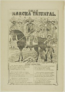 Great Triumphal March, 1911. Creator: José Guadalupe Posada.