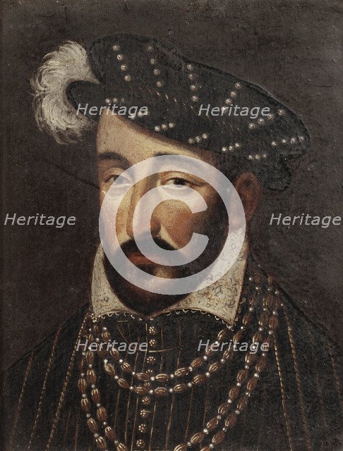 Portrait of King Henry II of France, 1683. Artist: Anonymous  