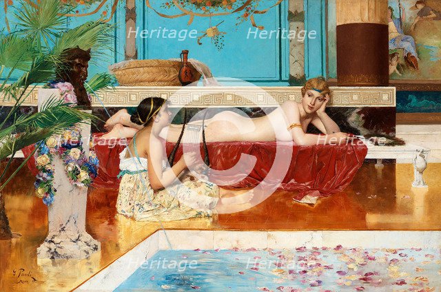The Roman Baths, 1882. Artist: Pauli, Georg (1855-1935)
