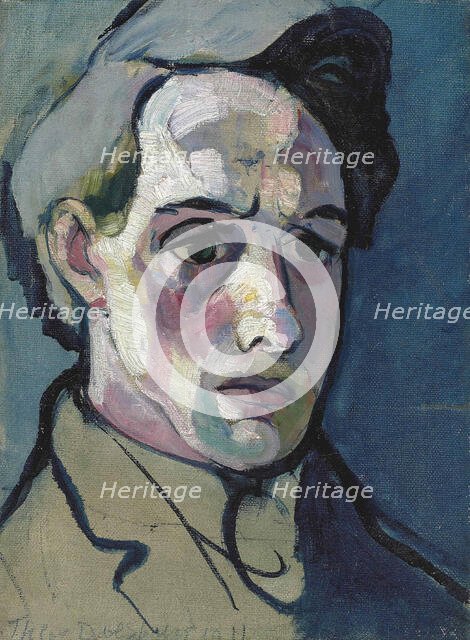 Self-portrait, 1915. Creator: Doesburg, Theo van (1883-1931).