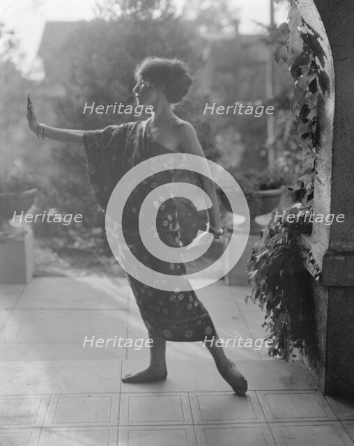 Morgan, Miss, 1916? Creator: Arnold Genthe.