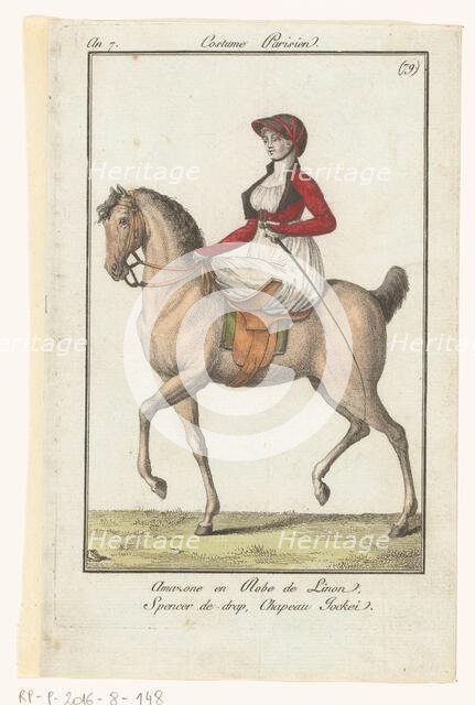 Journal of Ladies and Fashions, 1800-1899. Creator: Anon.