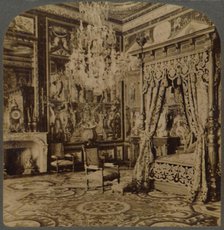 'Bedroom of Catherine de Medicis, Palace of Fontainebleau, France', 1901. Creator: Underwood & Underwood.