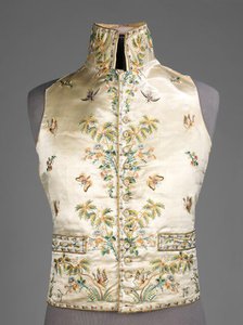 Vest, French, 1780-90. Creator: Unknown.