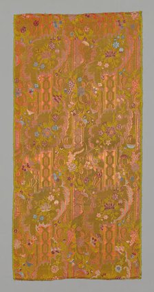 Panel (Dress Fabric), France, 1700/10. Creator: Unknown.