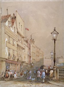 View of Smithfield Market, City of London, 1844.                                      Artist: George Sidney Shepherd