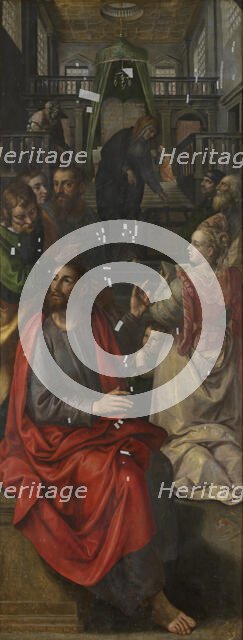 The Widow's Offering, 1602. Creator: Martin de Vos.