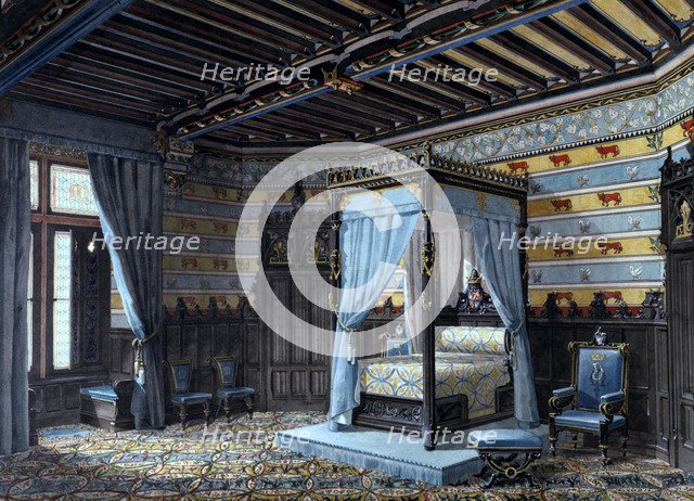 Design for an interior, 1868. Artist: Unknown