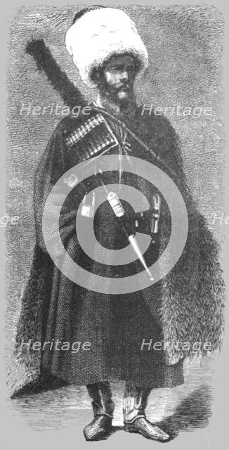 ''Cossack of the Line; The Caucasus', 1875. Creator: Unknown.