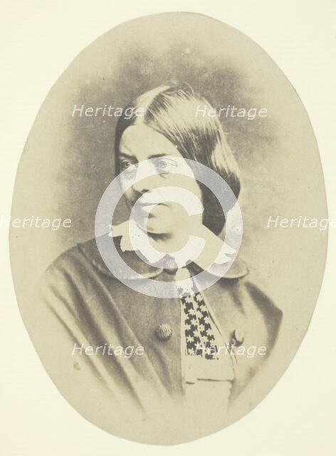 Mrs. Craik, 1850/65. Creators: Unknown, Benjamin Mulock.