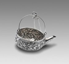Tea Strainer, 1891/96. Creator: W.H. Saxton.