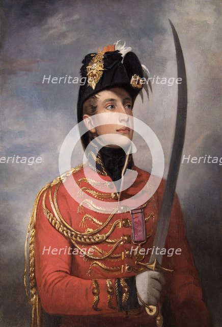 Portrait of William II, King of the Netherlands, when Prince of Orange, c1813.  Artist: John Singleton Copley.