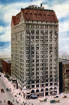 Masonic Temple, Chicago, 1907. Artist: Unknown