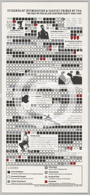 Evidence of Intimidation & Fascist Crimes by USA: The War on the Black Panther Party 1968-1969, 2010 Creator: Unknown.