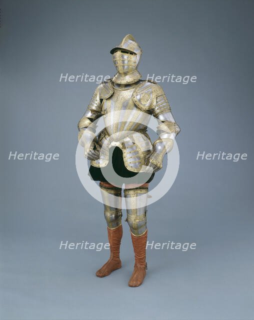 Garniture for Field and Foot Tourney at the Barriers, Milan, c. 1575. Creator: Unknown.