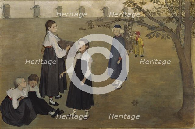 Everywhere a Voice Invites Us..., 1895. Creator: Beda Stjernschantz.