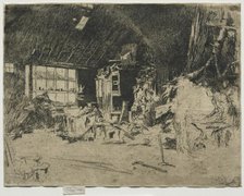 The Smithy. Creator: James McNeill Whistler (American, 1834-1903).