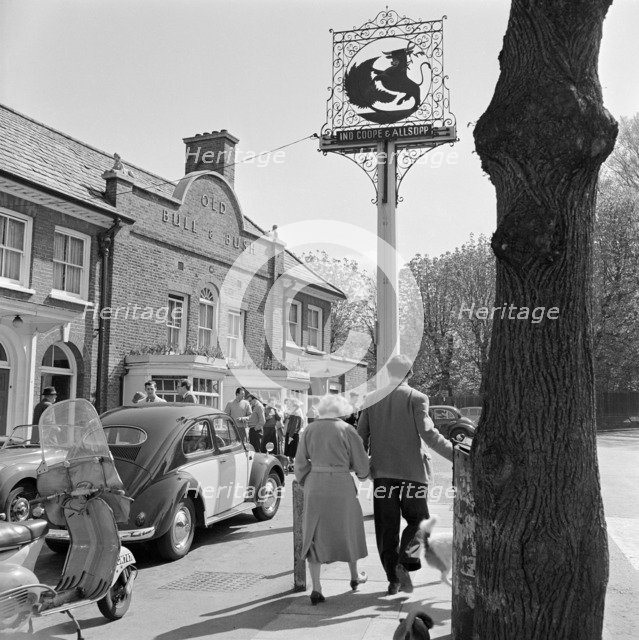 The Old Bull And Bush public house, North End Way, Hampstead, London, 1962-1964. Artist: John Gay