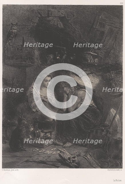 The Potion, 1860. Creator: Célestin Nanteuil.