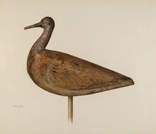 Decoy, c. 1942. Creator: Hester Duany.