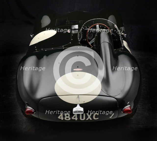 1956 Jaguar D type Artist: Unknown.