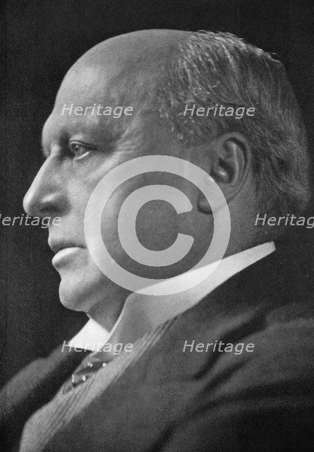 Henry James, American-born author and literary critic, 1913. Artist: Unknown