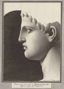 Brutus assassin en fils de César. Creator: Lequeu, Jean-Jacques (1757-1826).