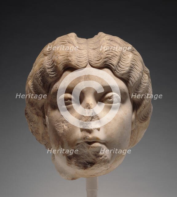 Portrait Head of Faustina the Younger, about A.D. 170. Creator: Unknown.