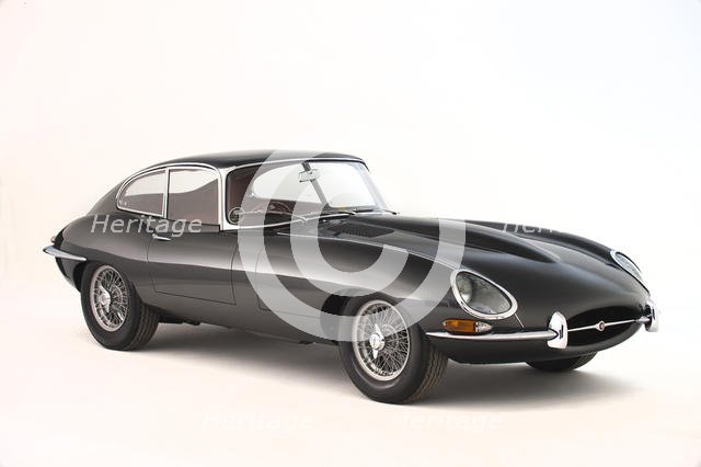 1966 Jaguar E type Series 1 fixed head coupe. Creator: Unknown.