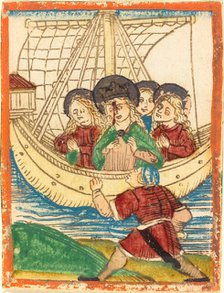 The Voyage of Saint Ursula, 1480/1490. Creator: Unknown.