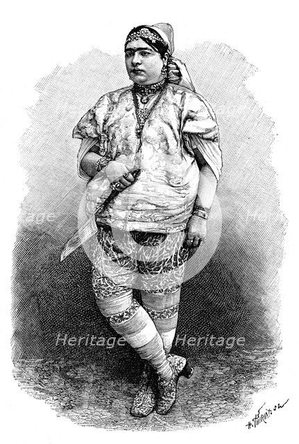 Tunisian Jewess, c1890. Artist: Henri Thiriat