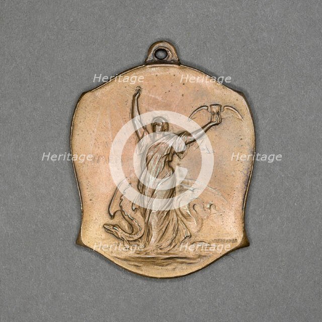 Medal commemorating the International Congress on Tuberculosis, Washington D.C., 1908.  Creator: Victor David Brenner.