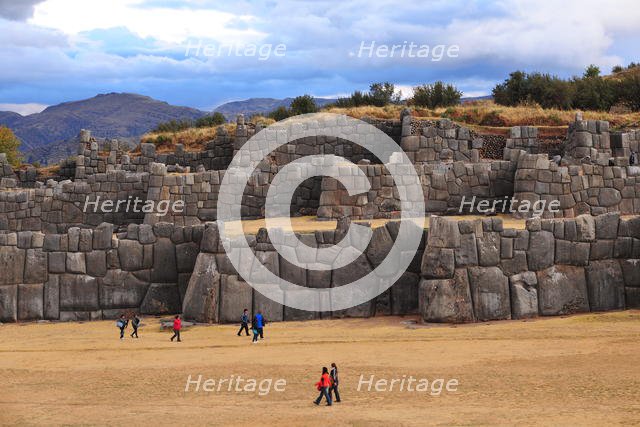 Sacsahuaman Fortress, Cusco, Peru, 2015. Creator: Luis Rosendo.
