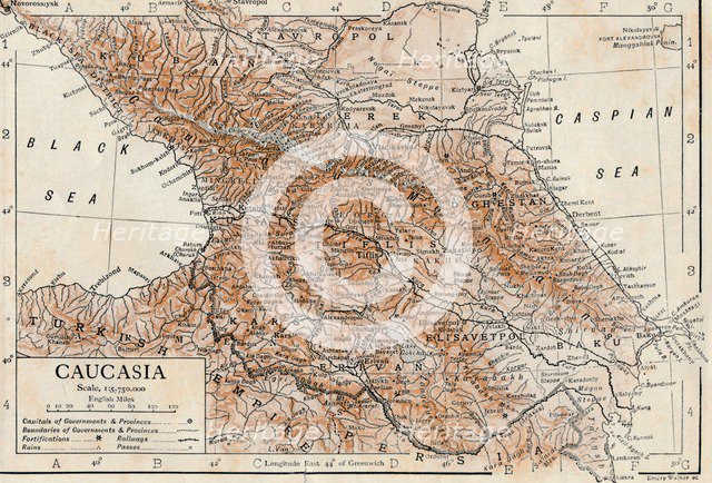 'Caucasia'. Artist: Unknown.