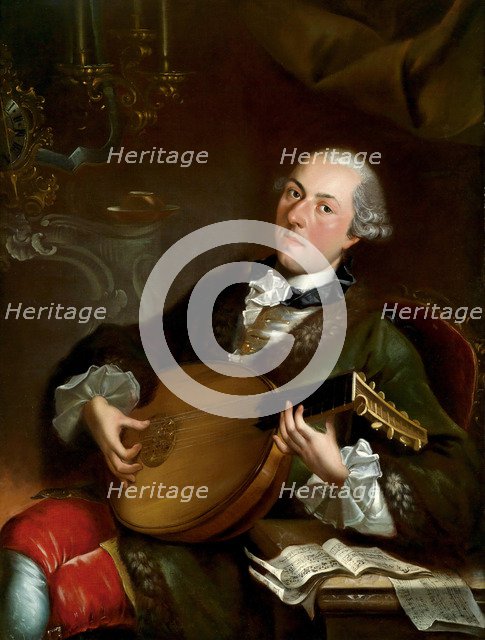 Portrait of the Composer Filippo Della Casa (1737–1810). Artist: Crespi, Luigi (1709-1779)