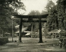 'Entrance to a Shinto Temple, in the Nikko district of Japan', 1936. Creator: Unknown.